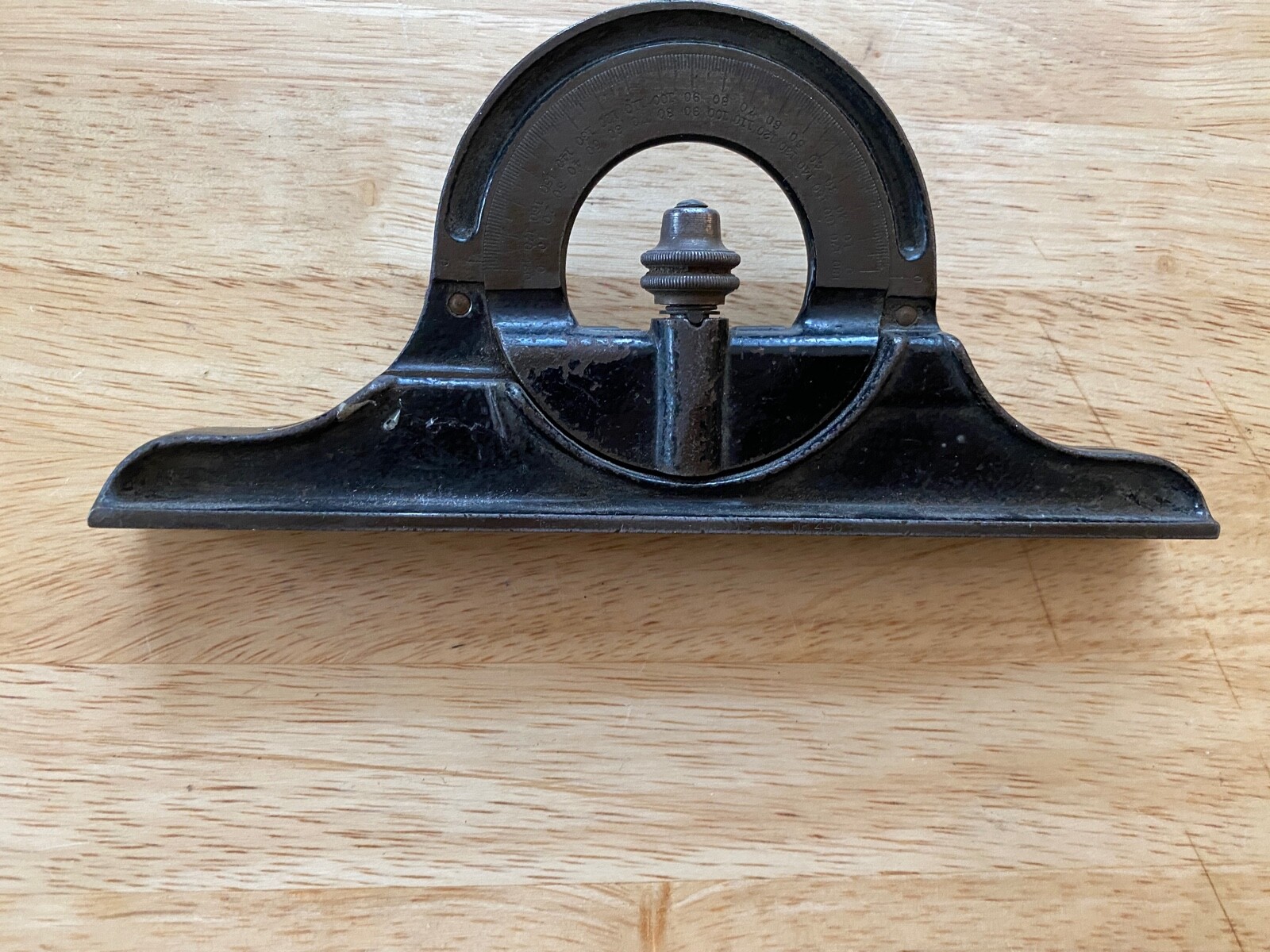 L.S. Starrett No. 490 Protractor Head for Combination Squares Machinist