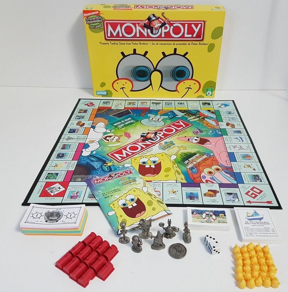 2005 Monopoly SpongeBob Squarepants Ed. Replacement Game Parts/Pieces - You Pick