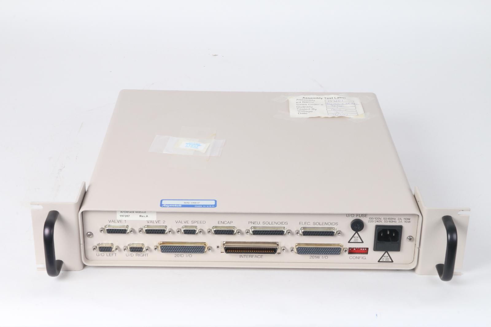 Asymtek 197287 REV A Interface Module