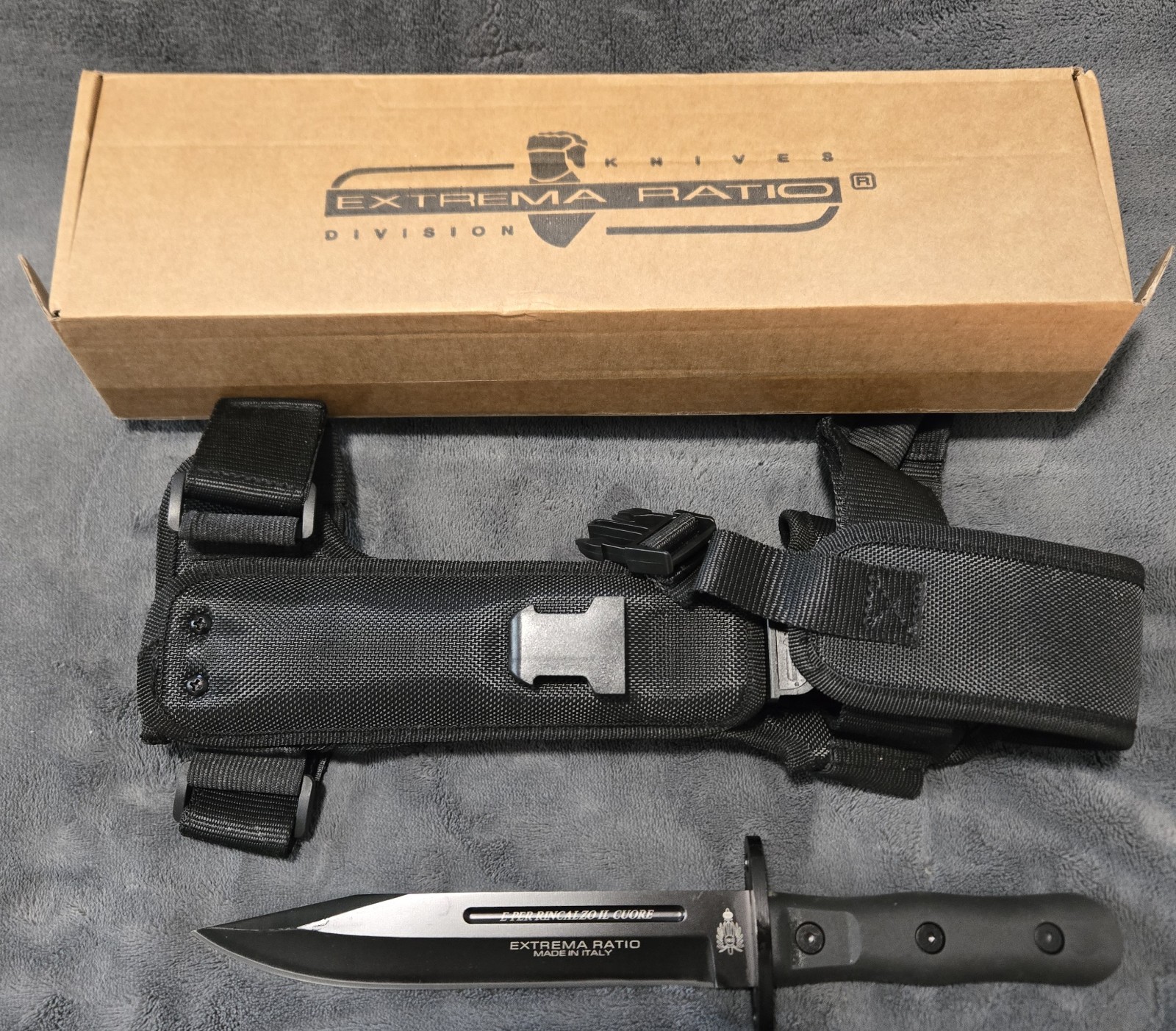 7" Drop Point Fixed Blade Diving Knife, EDC, Combat, Tactical 12" Overall NIB
