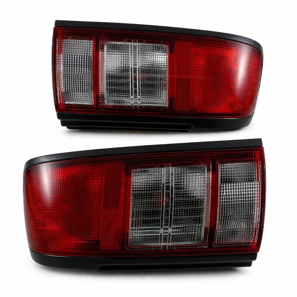 NEW Red Clear TailLights For 1991 92 93 1994 JDM Nissan Sentra Tsuru B13 LB13