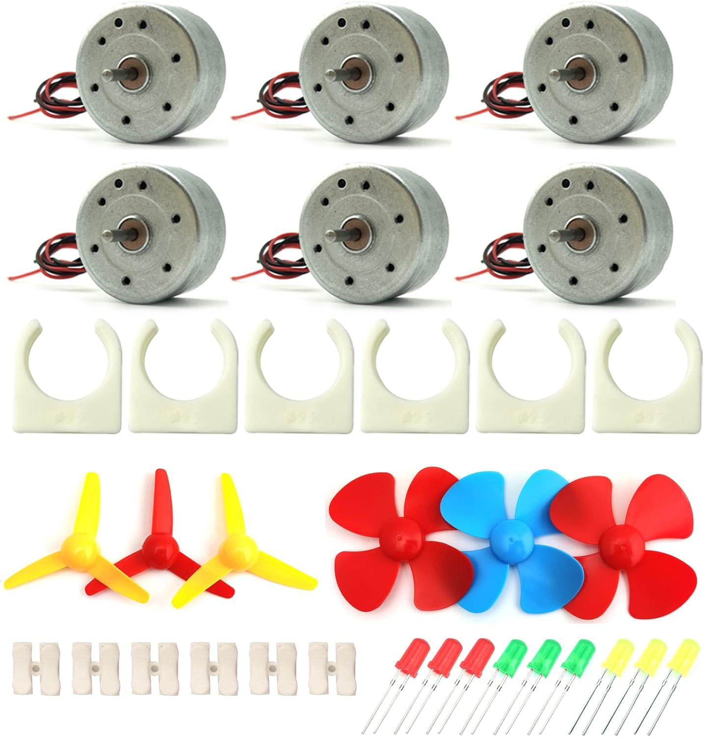 Mini Generator Motors 3V-12V DC Motor Electric Motor for DIY Toys Wind Turbine G
