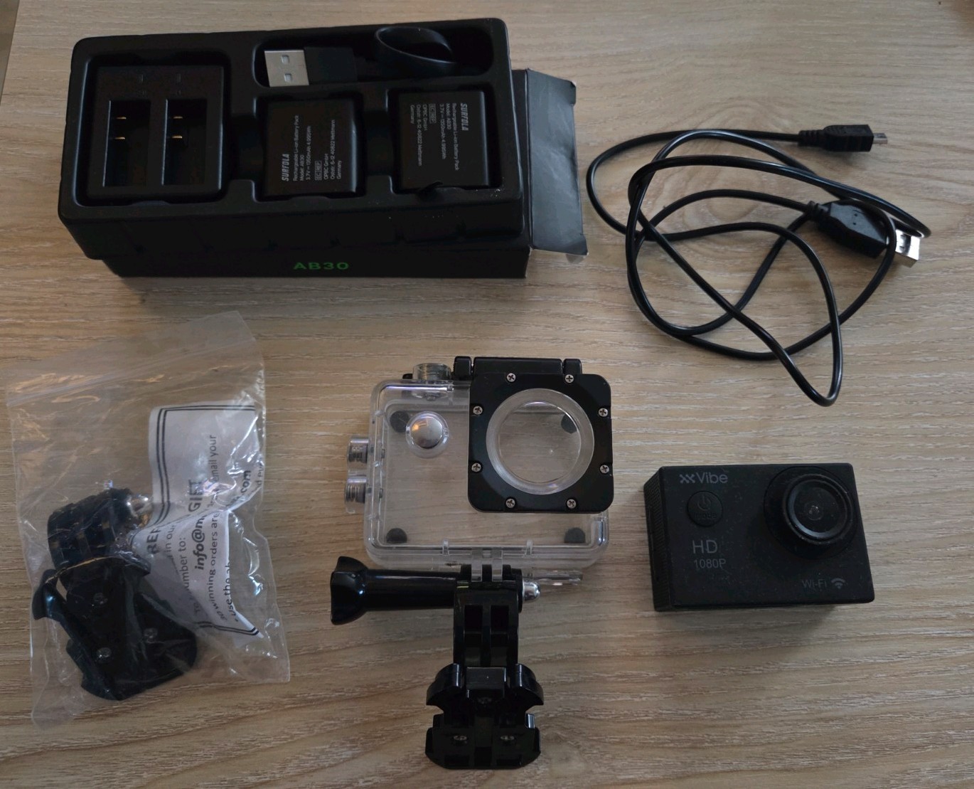 Vibe HD 1080p Action Camera.
