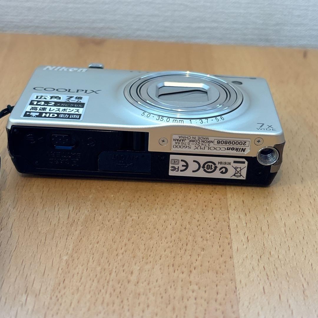 Nikon COOLPIX S6000 Compact Digital Camera Tested Simple Design Battery Only