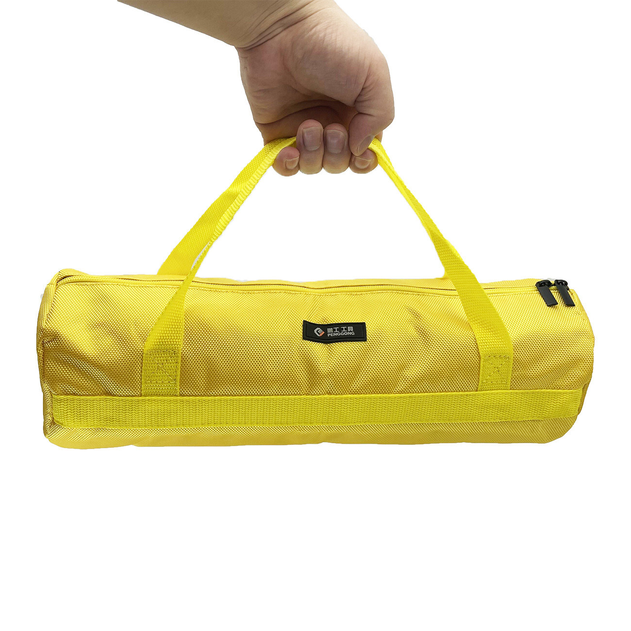 20inch Yellow Tool Bag with Zippers Multi Purpose Waterproof Storage easy carry