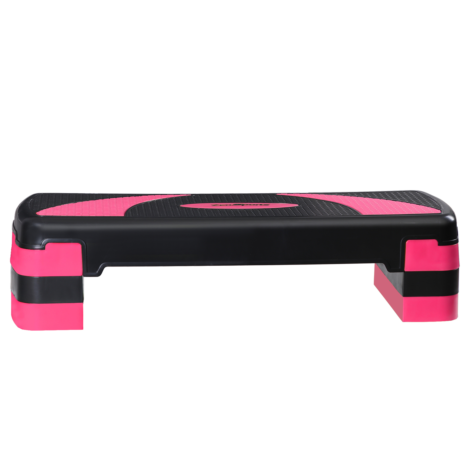 31 Inch Exercise Step Platform Adjust Aerobic Step Platform Workout Stepper Pink