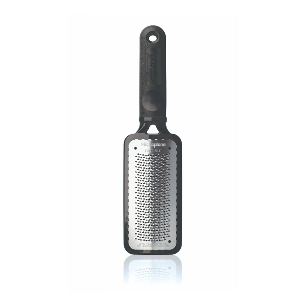 Microplane Colossal Foot File / Pedicure Rasp - Perfect for Calluses - Black