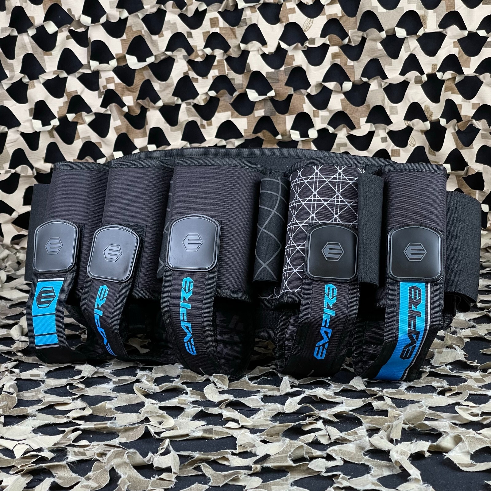 NEW Empire Compressor 5+8 Paintball Harness - Tidal Wave