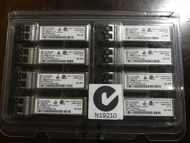 IBM Brocade 2054-5830 FC 8GB SW SFP+8G SW 850nm MMF Price Each