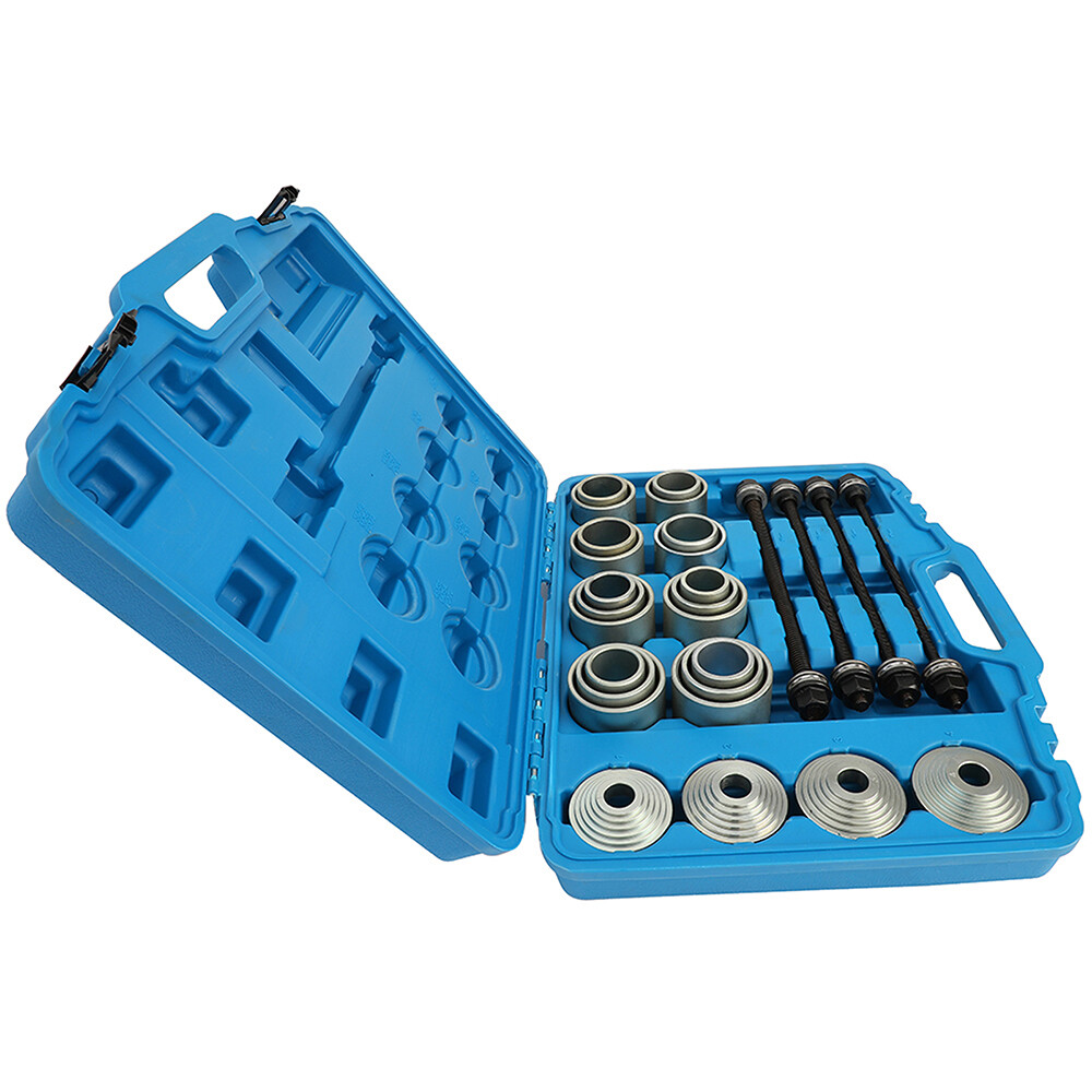 28Pcs Press Pull Sleeve Kit Remove Bearings Bushes Seals Garage Tool US SHIP