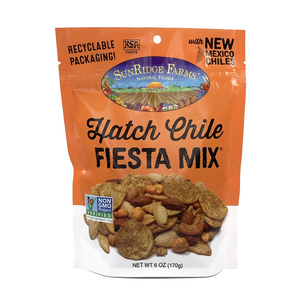 Sunridge Farms Fiesta Mix Hatch Green Chile Roast | Gourmet Spicy Snack &