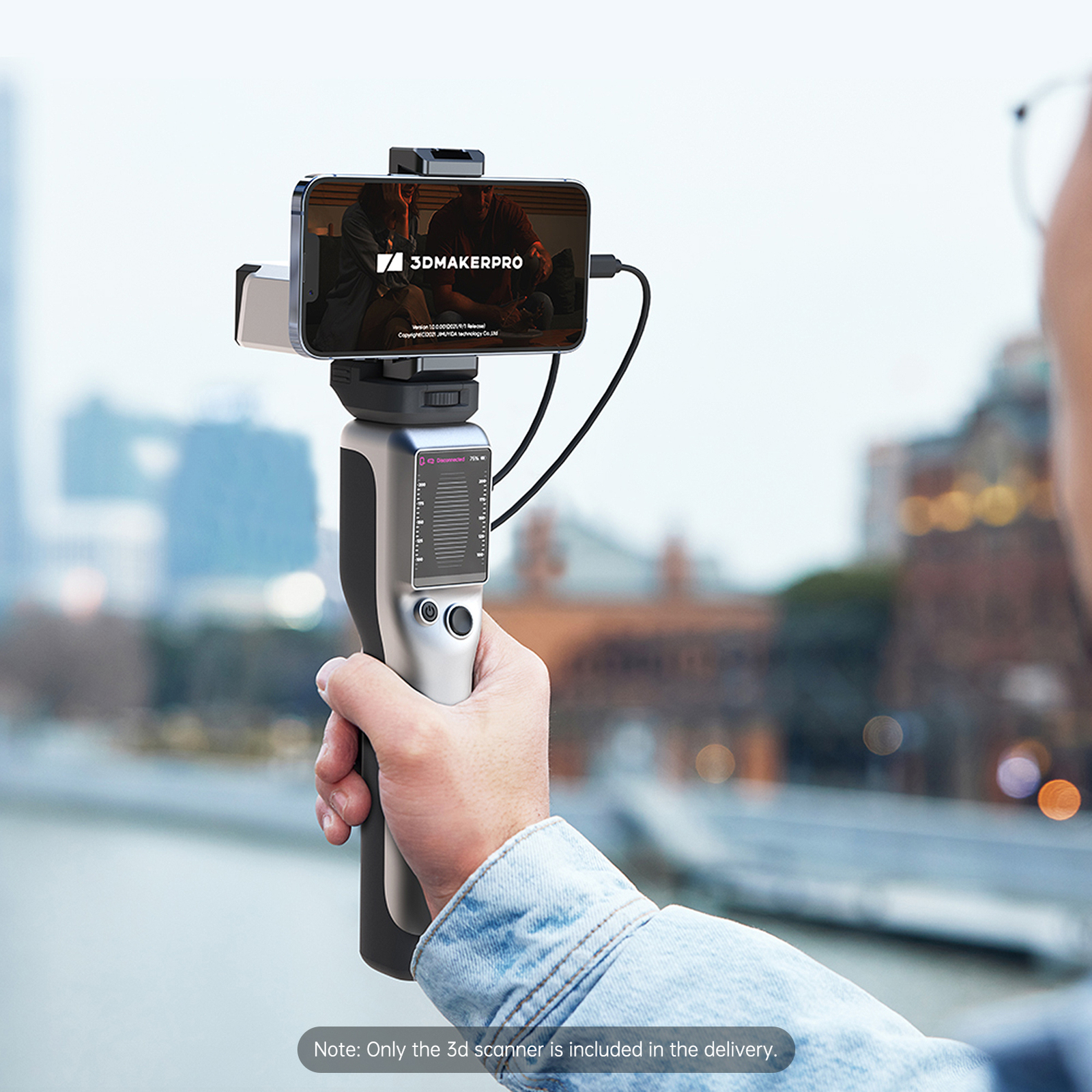 3DMakerpro Seal Lite 3D Scanner 10FPS Scanning Speed Anti-Shake fr 3D Model E1L0