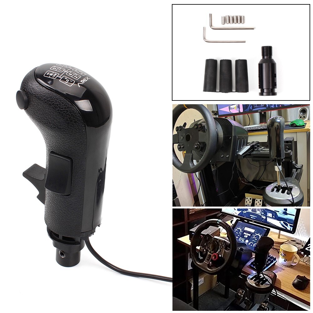 USB Truck Simulator Shifter Gearshift Knob for Logitech G29 G27 G25/Thrustmaster