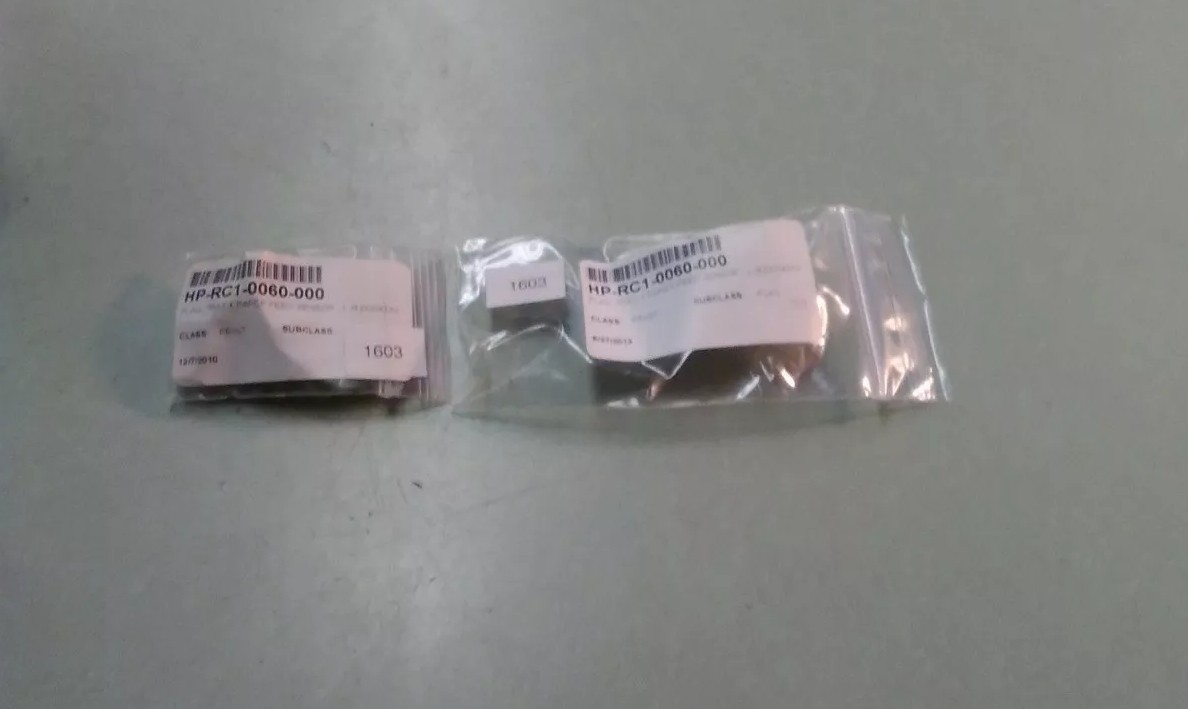LOT OF 2 HP Flag Tray 1 Paper Feed Sensor HP-RC1-0060-000 NEW OLD STOCK