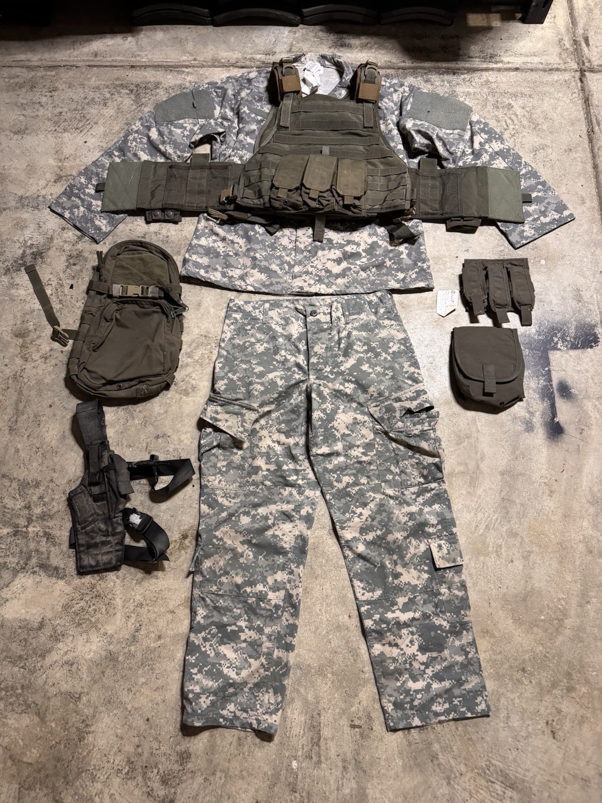 Eagle Industries MBAV Plate Carrier Green L/XL DELTA CAG SOF SURPLUS Loadout MAP