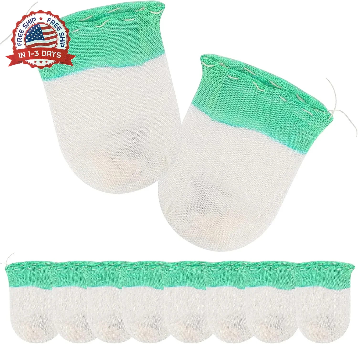 10Pcs Lantern Mantles Propane Lantern Mantles, Soft Light Propane Lampshades for