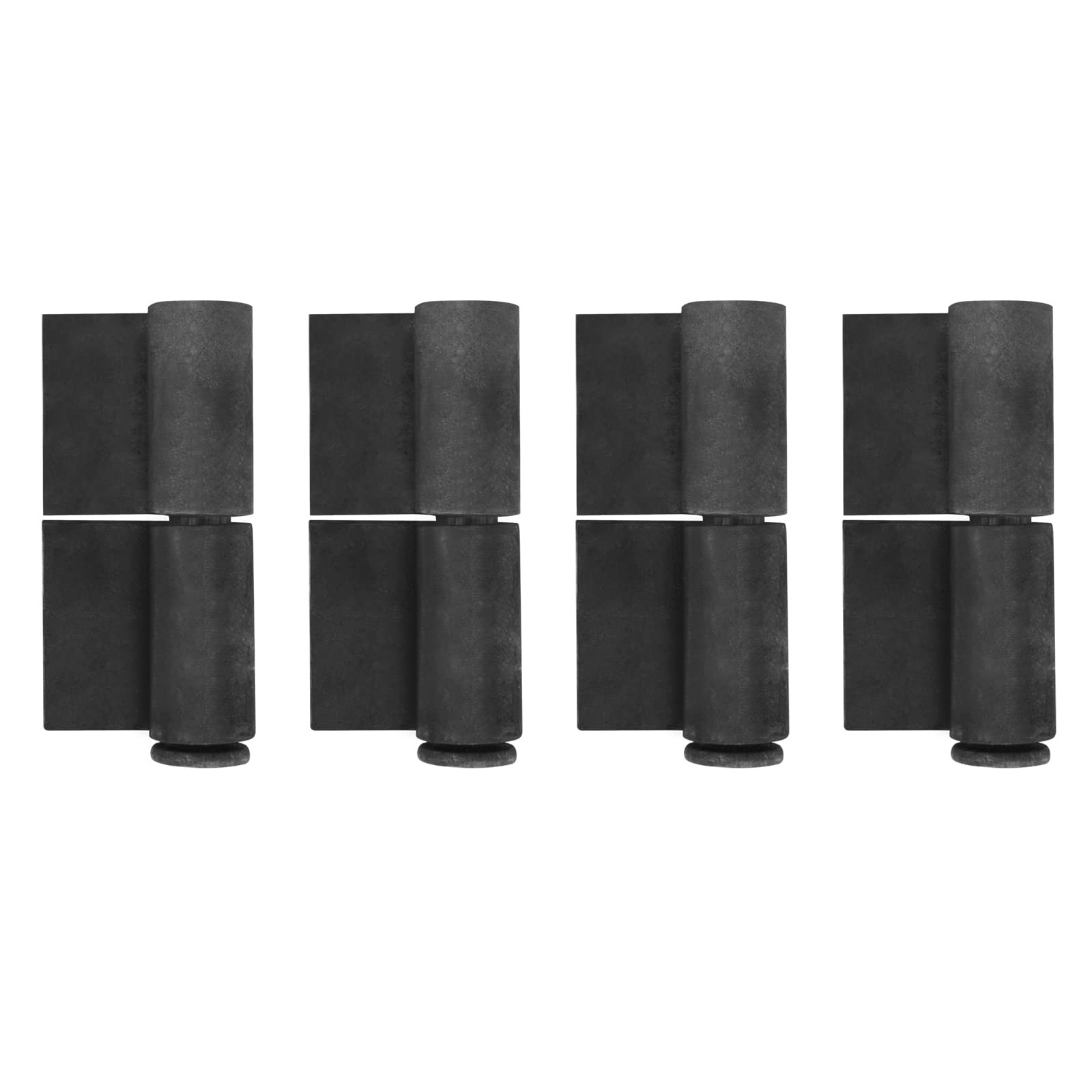 4 Pack Weldable Lift Off Hinges, 3-3/8" x 1-5/8" Weld On Flag Hinges for Trai...