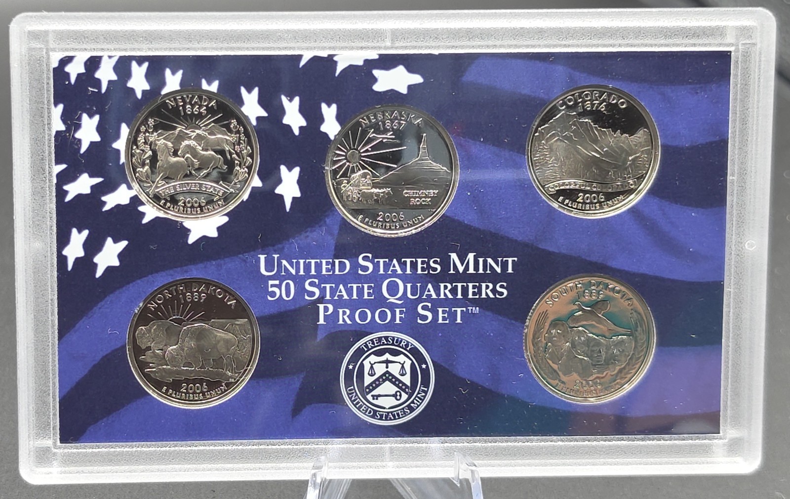 2006-S U.S. Mint Proof Set 10 Coins w/ Case – Brilliant Proof
