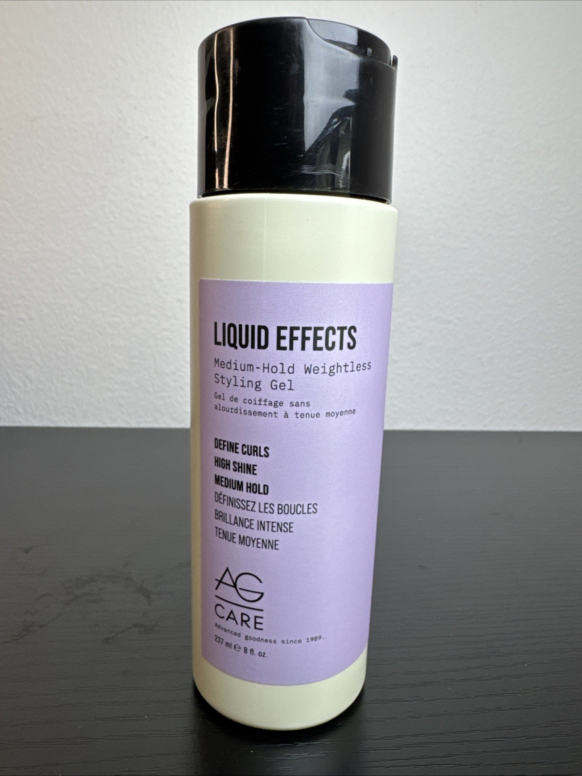 AG Care Liquid Effects Medium-Hold Weighless Styling Gel 8 Fl Oz