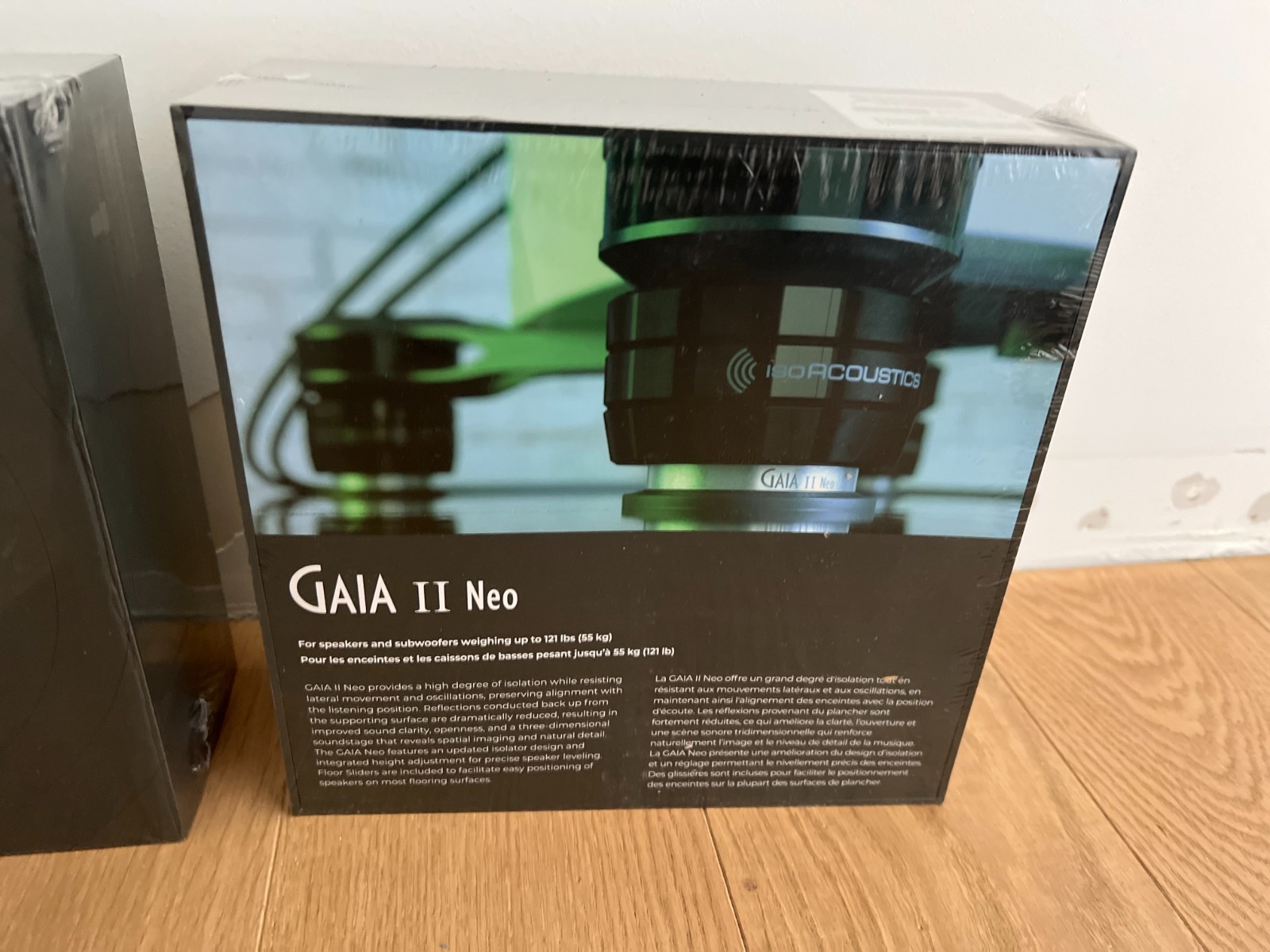 IsoAcoustics GAIA II NEO Dark chrome - isolation foot - 4 pieces (1 set/box)
