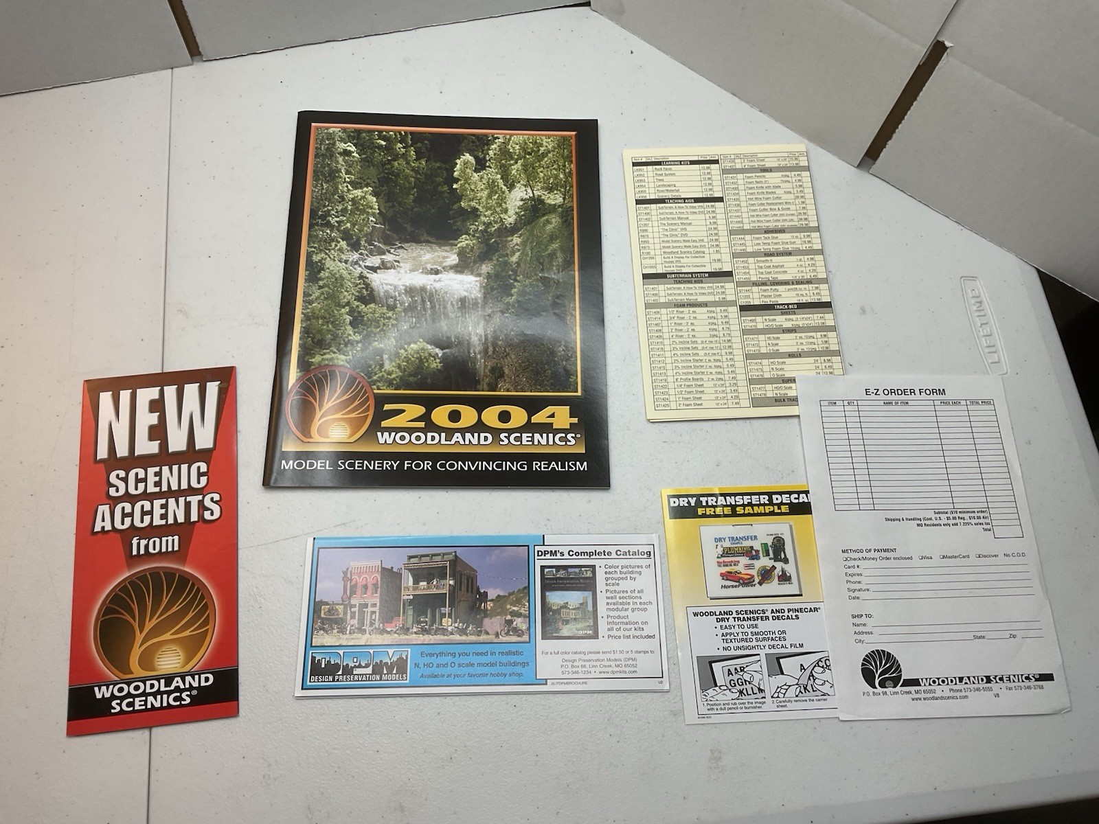 Model Railway Woodland Scenics Catalogue Magazine 2004