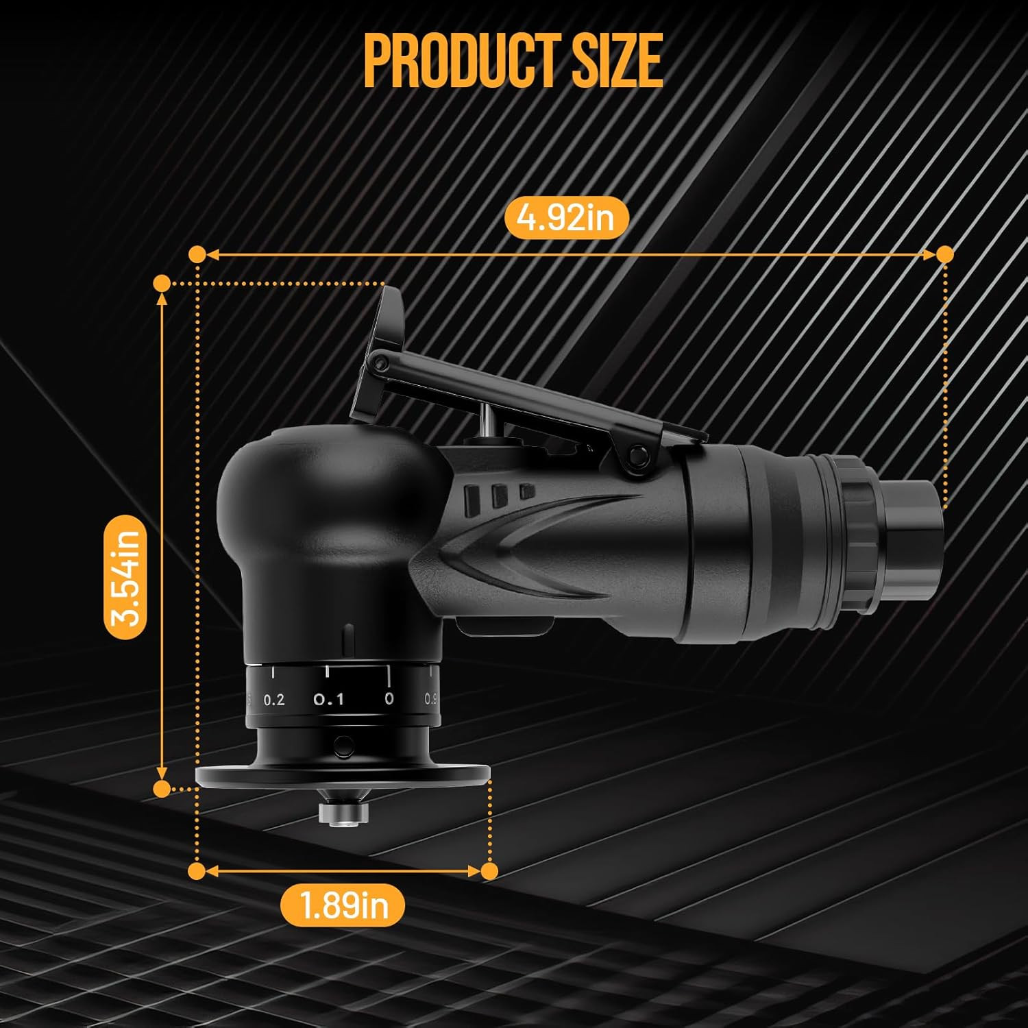 Pneumatic Chamfering Tool, Chamfer Tool with 6 C-Angle & 6 R-Angle Blades, Up...