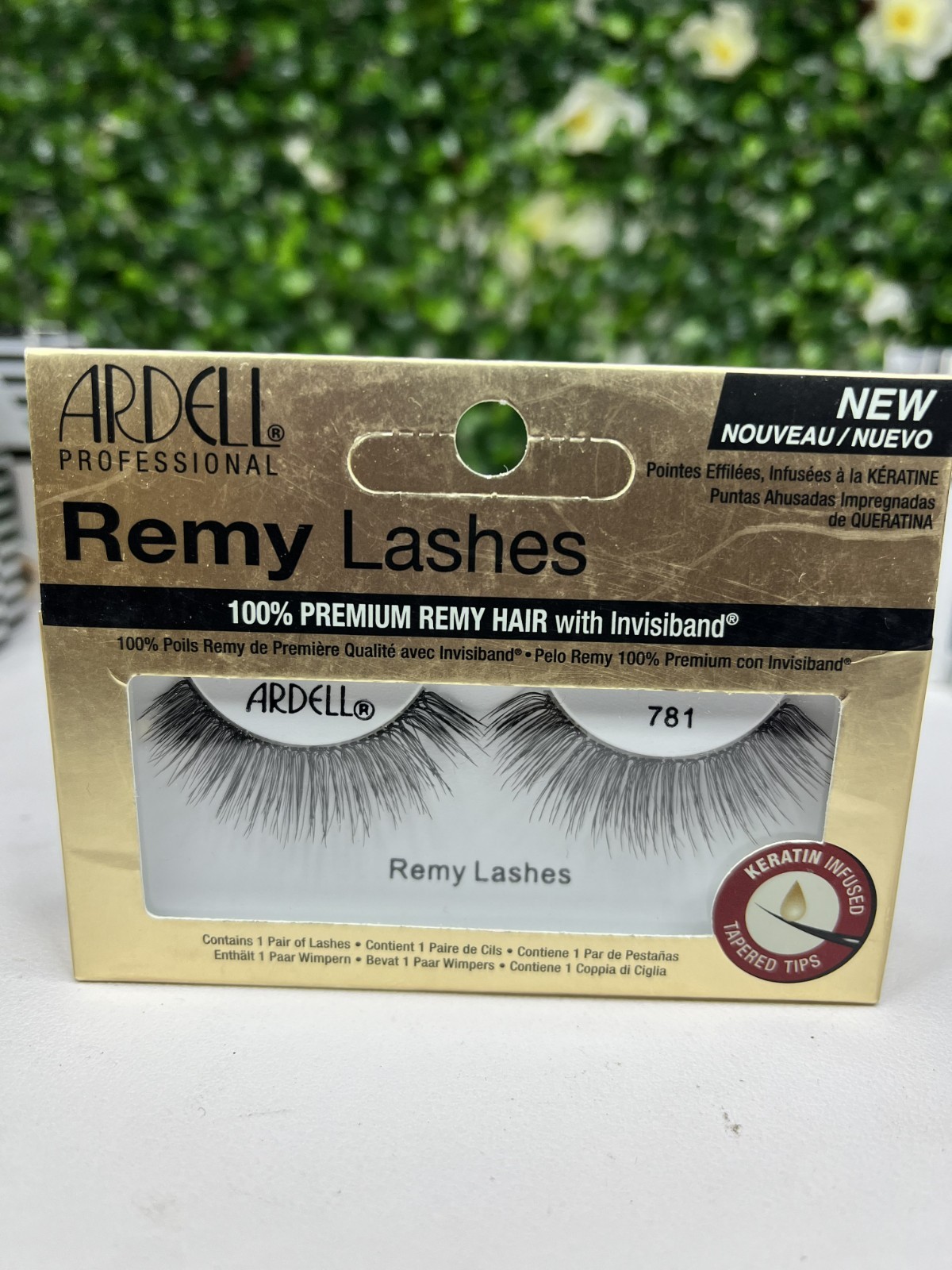 Ardell Professional Remy #781 Black Eye Lashes 100% Remy Hair Lashes - NEW
