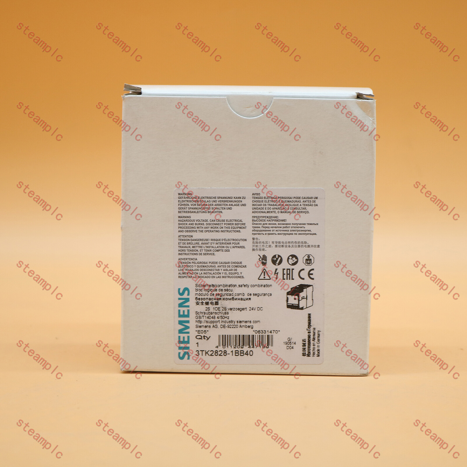 NEW SIEMENS safety relay 3TK2828-1BB40 3TK2828-1BB40 in box spot stocks