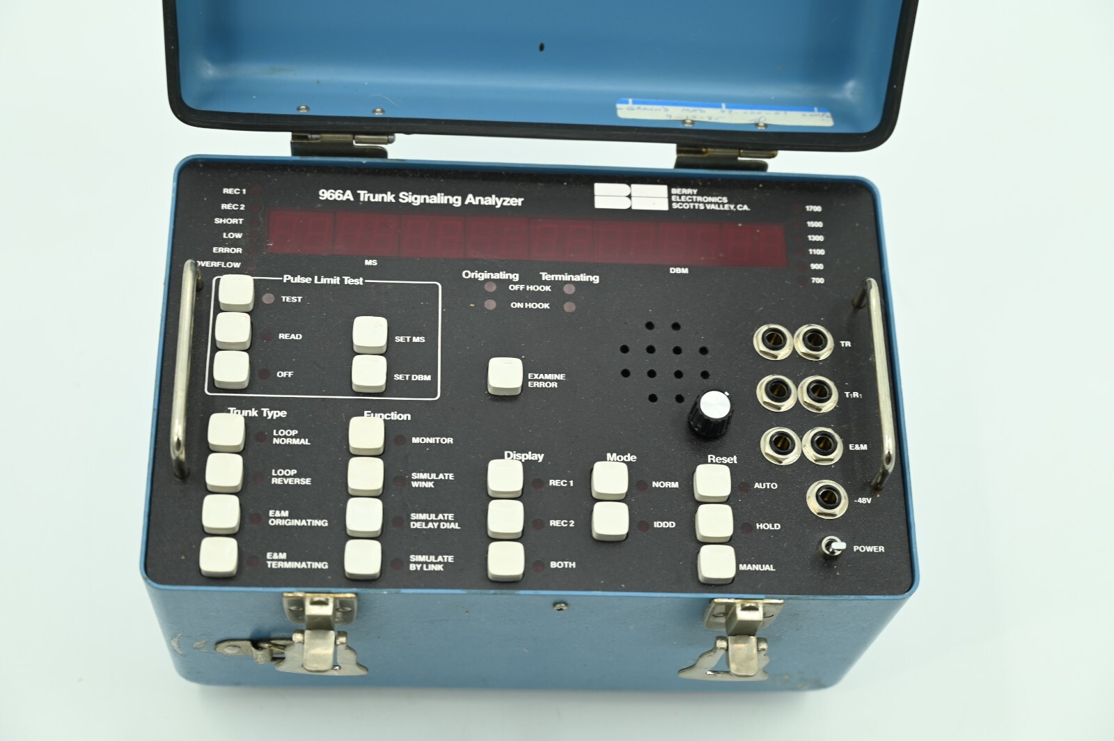 Berry Electronics 966A Trunk Signaling Analyzer Module