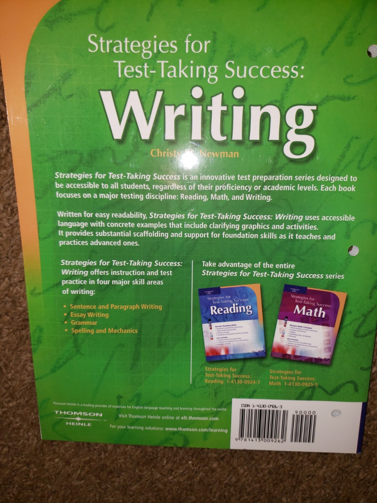 Strategies for Test-taking Success: Writing