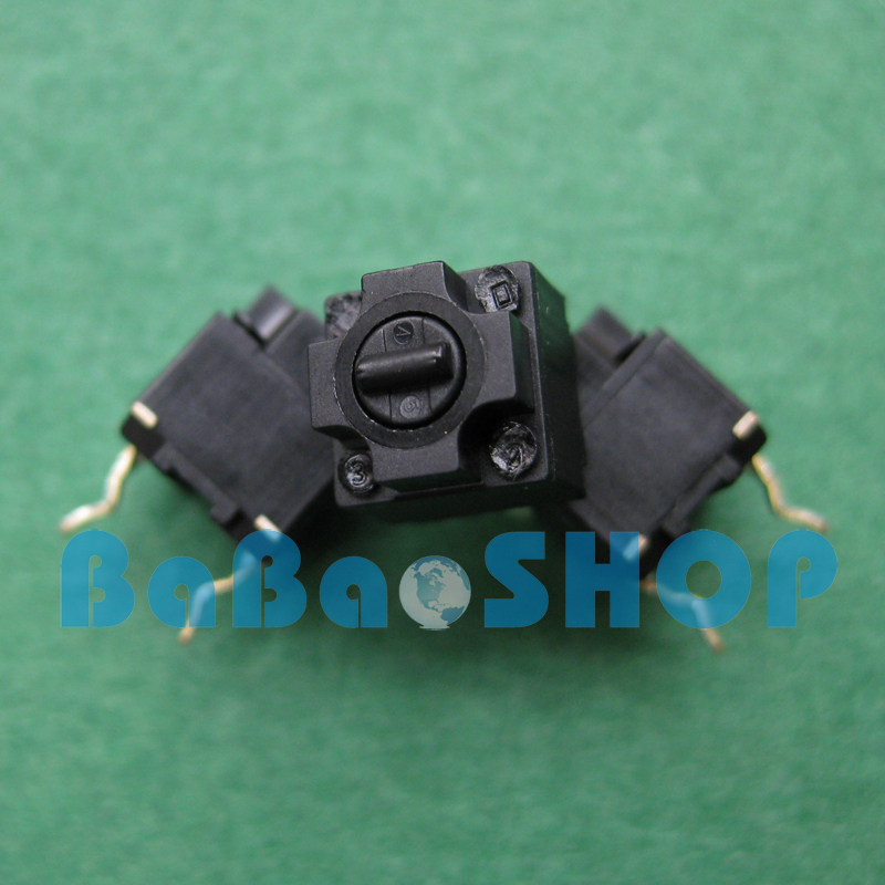 12pcs Panasonic Square Micro Switch for Mouse Black Button Brand New