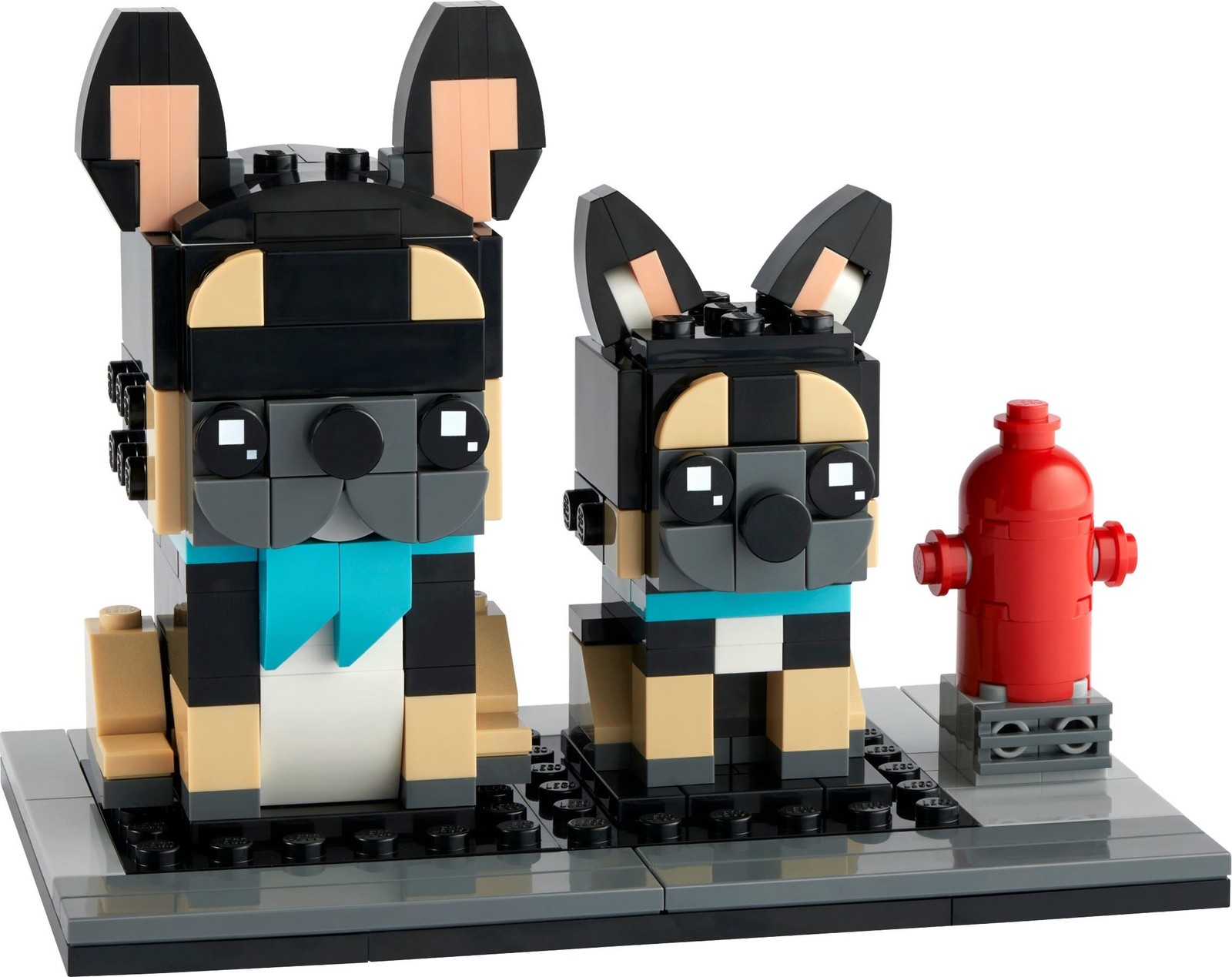 40544 LEGO French Bulldog