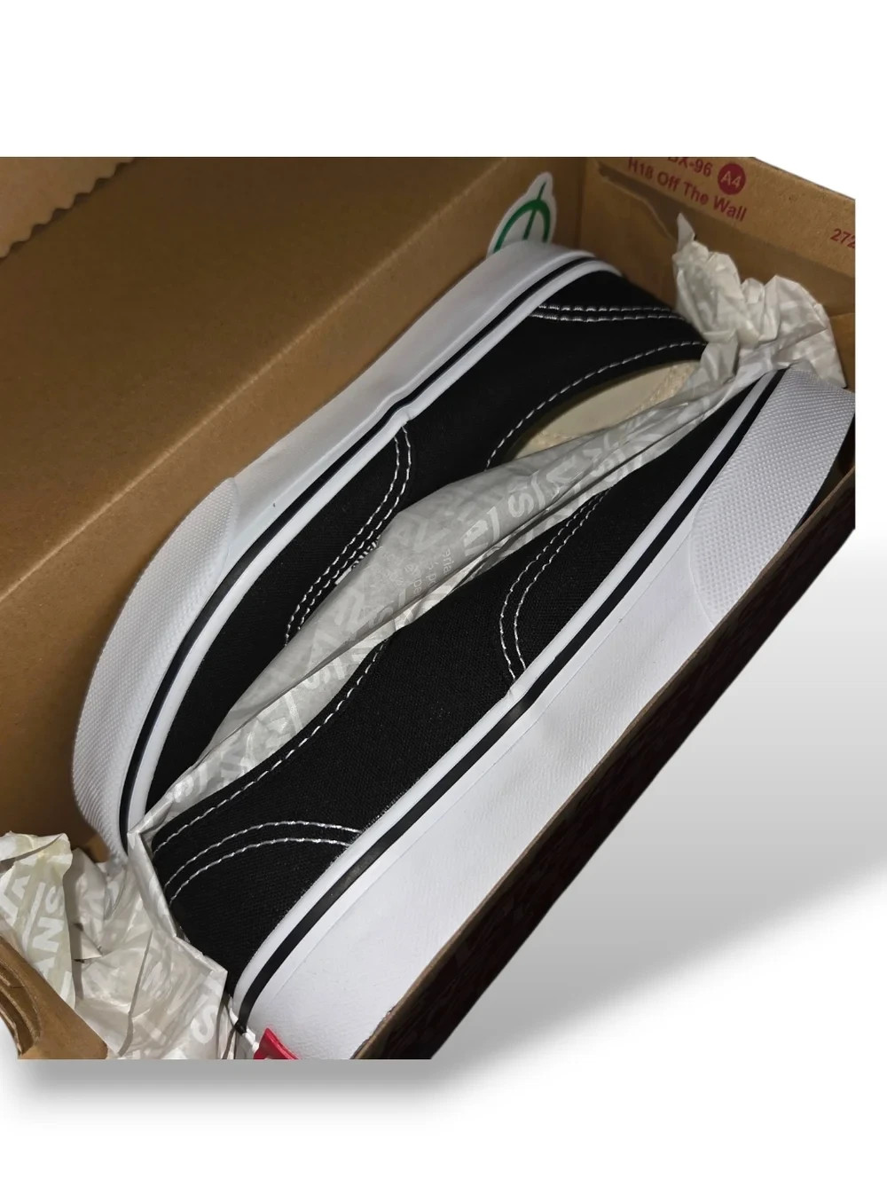 Vans Kids Authentic Skate Shoe - Black