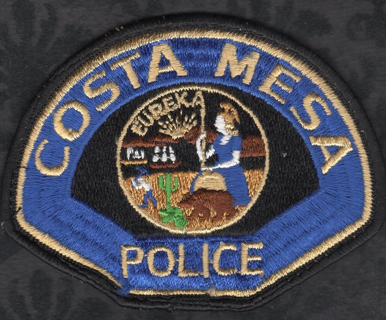 Costa Mesa California Police Patch = SEE Condition Description