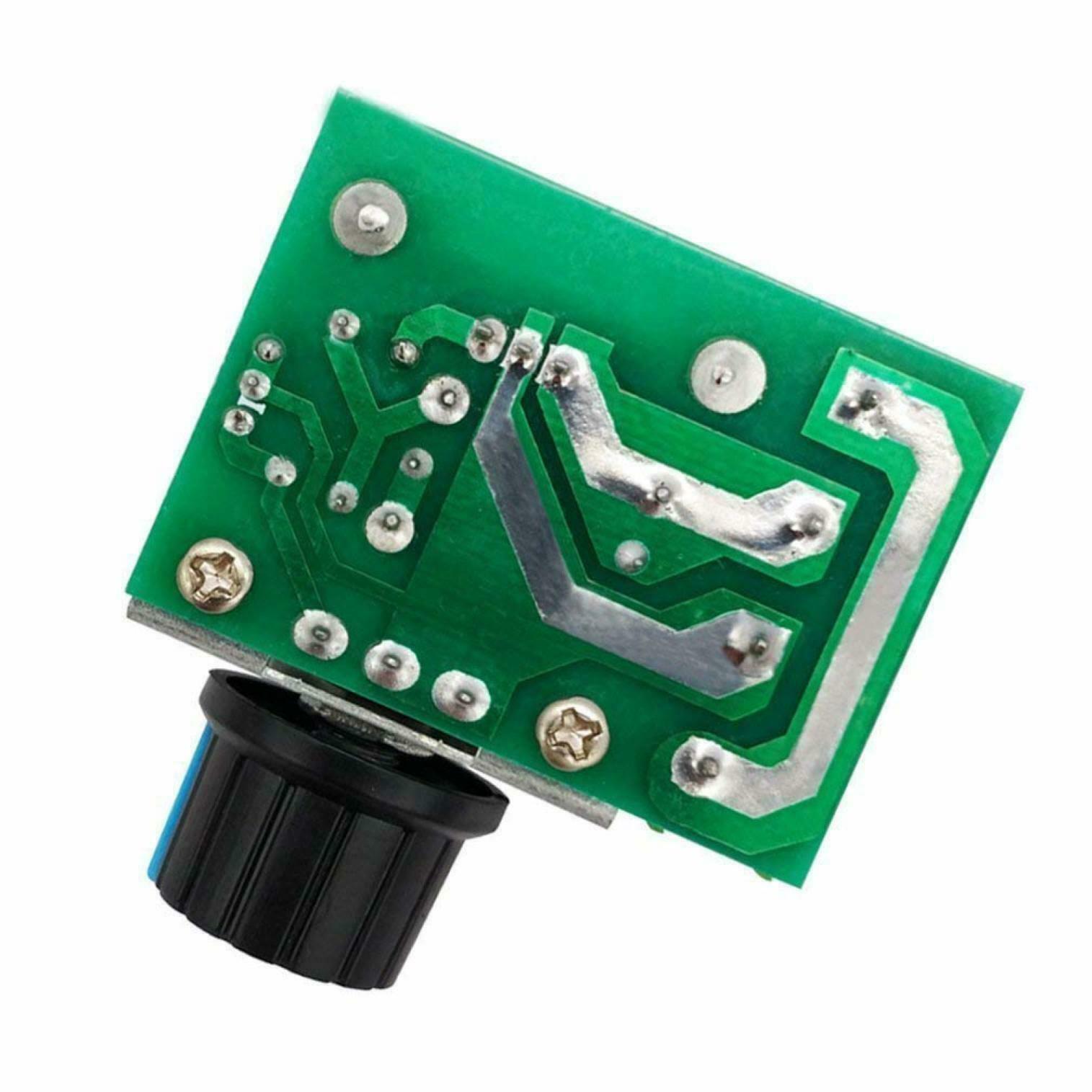 2000W 110V AC SCR Voltage Regulator Adjustable Motor Speed Control Controller