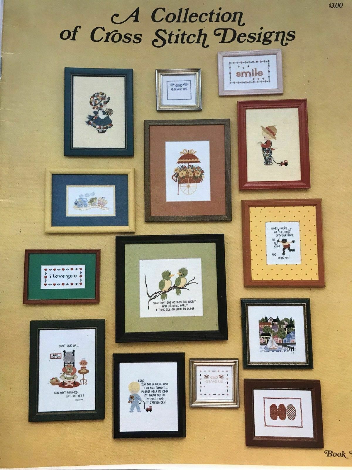 Cross Stitch Pattern Booklet: A Collection of Cross Stitch Designs #5 Busy Hands