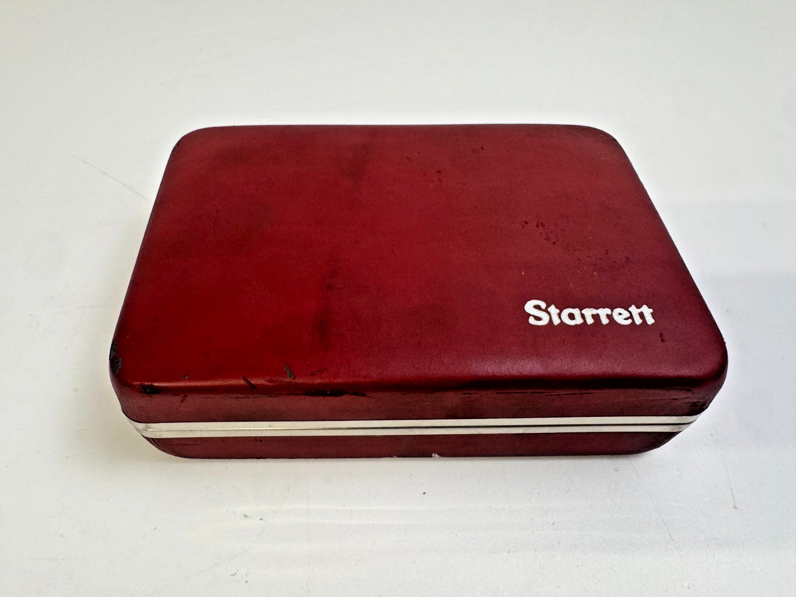 Starrett No. 196 Universal Dial Test Indicator .001" w/Attachments & Case USA