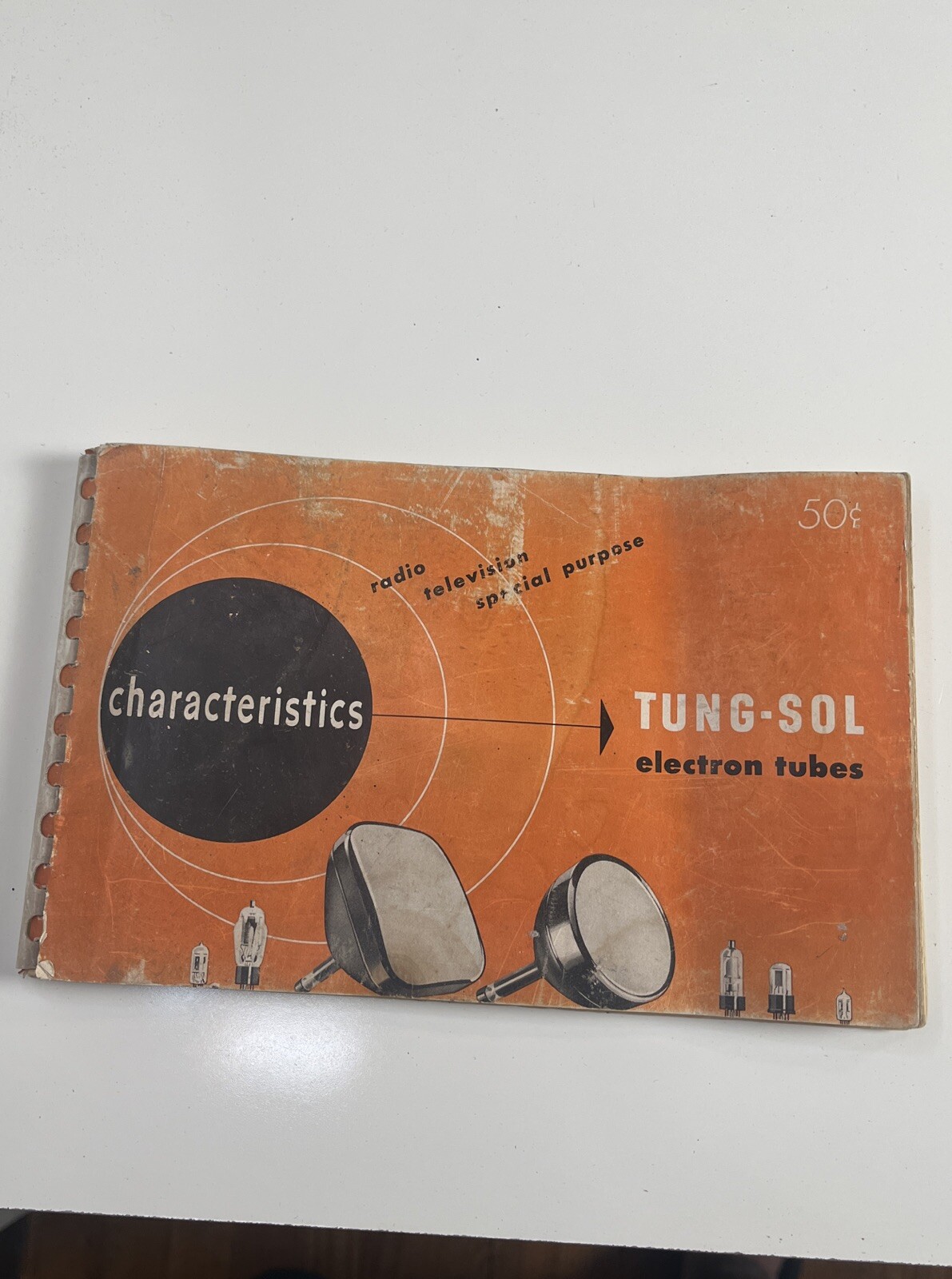 Tung-Sol Electron Tubes Characteristics Manual 16th Ed Vintage 1951