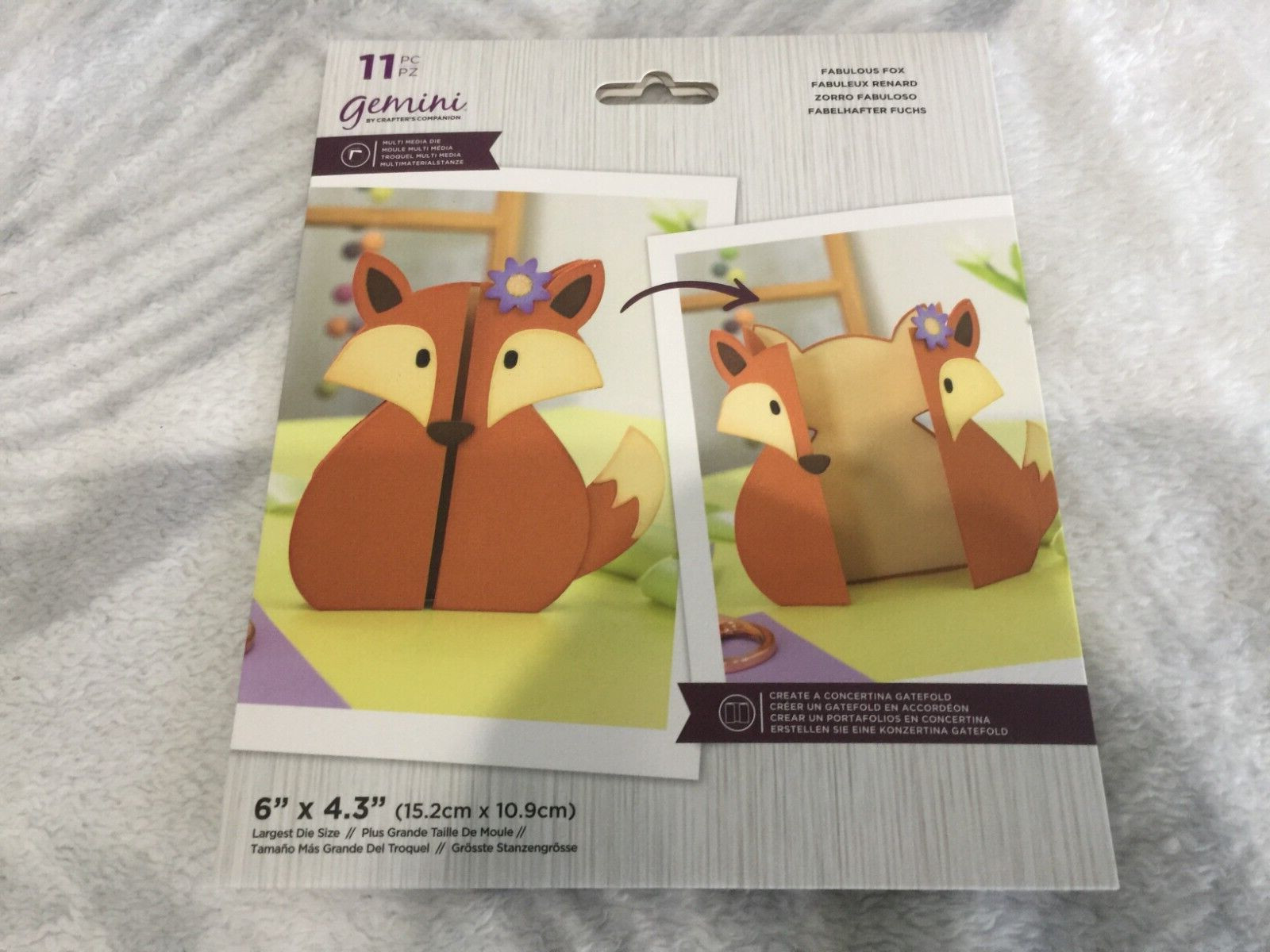 Gemini by Crafters Companion  Die Set Fabuous New 790345 c96