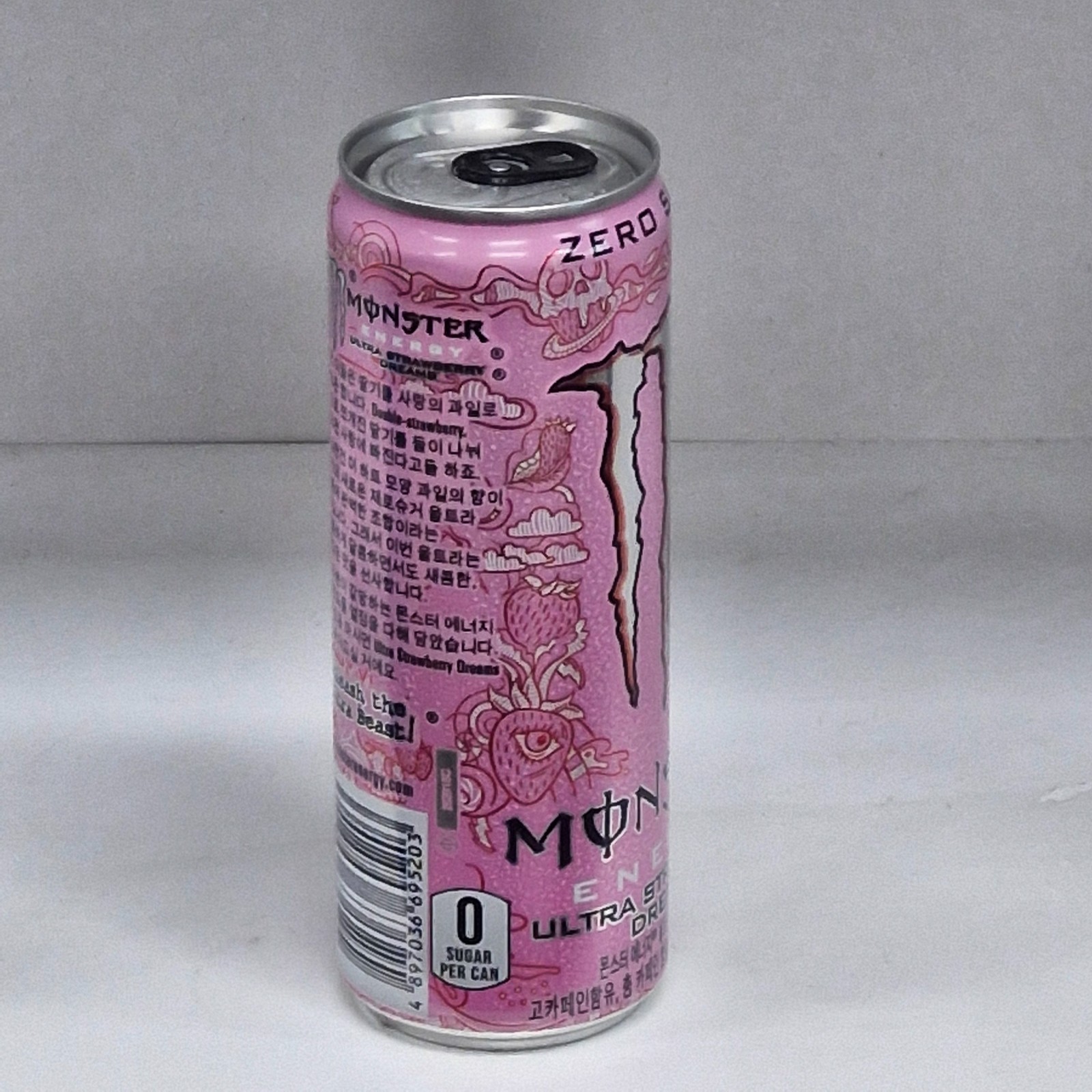 MONSTER STRAWBERRY Empty 355ml.
