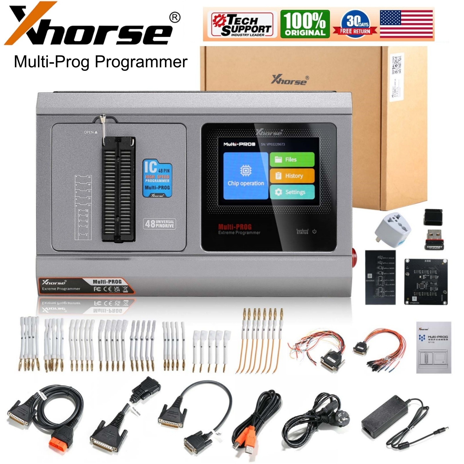 Xhorse Multi-PROG Pro-level Progarmmer Read & Write Clone EC-U TCU of VVDI Prog