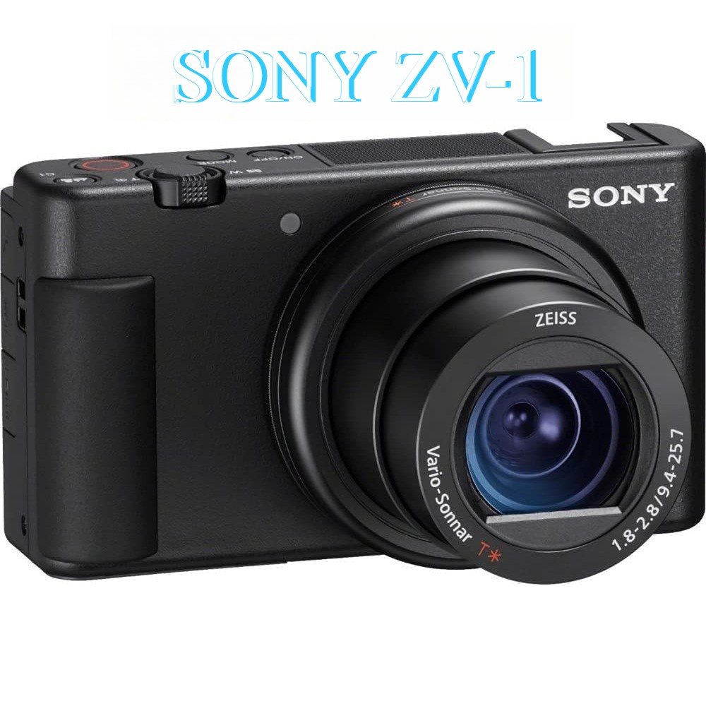 Sony ZV-1 Digital Camera 20.1 MP 2.7x Optical Zoom 4K Video Recording Time Lapse