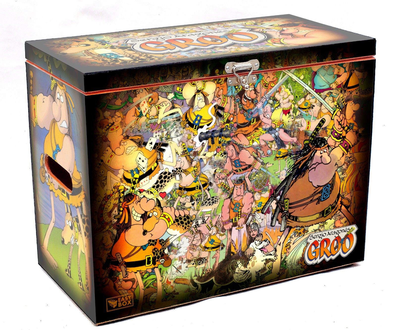Groo - Large Comic Book Hard Storage Box Chest MDF
