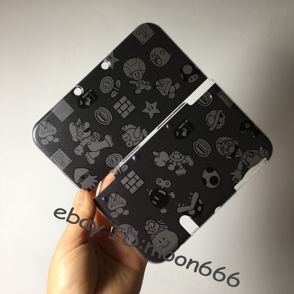 Nintendo New 3DS XL/LL Console Custom Super Mario Retro Pattern Protective Case