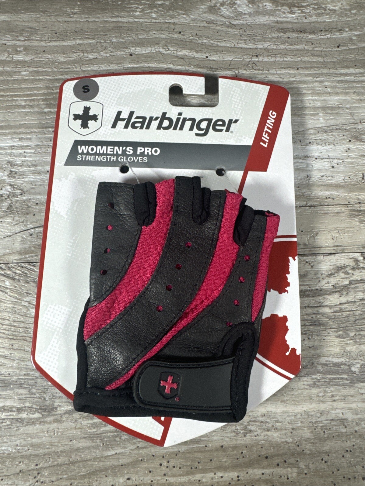 Harbinger 149 Women's Pro Weight Lifting Gloves - Black/Pink