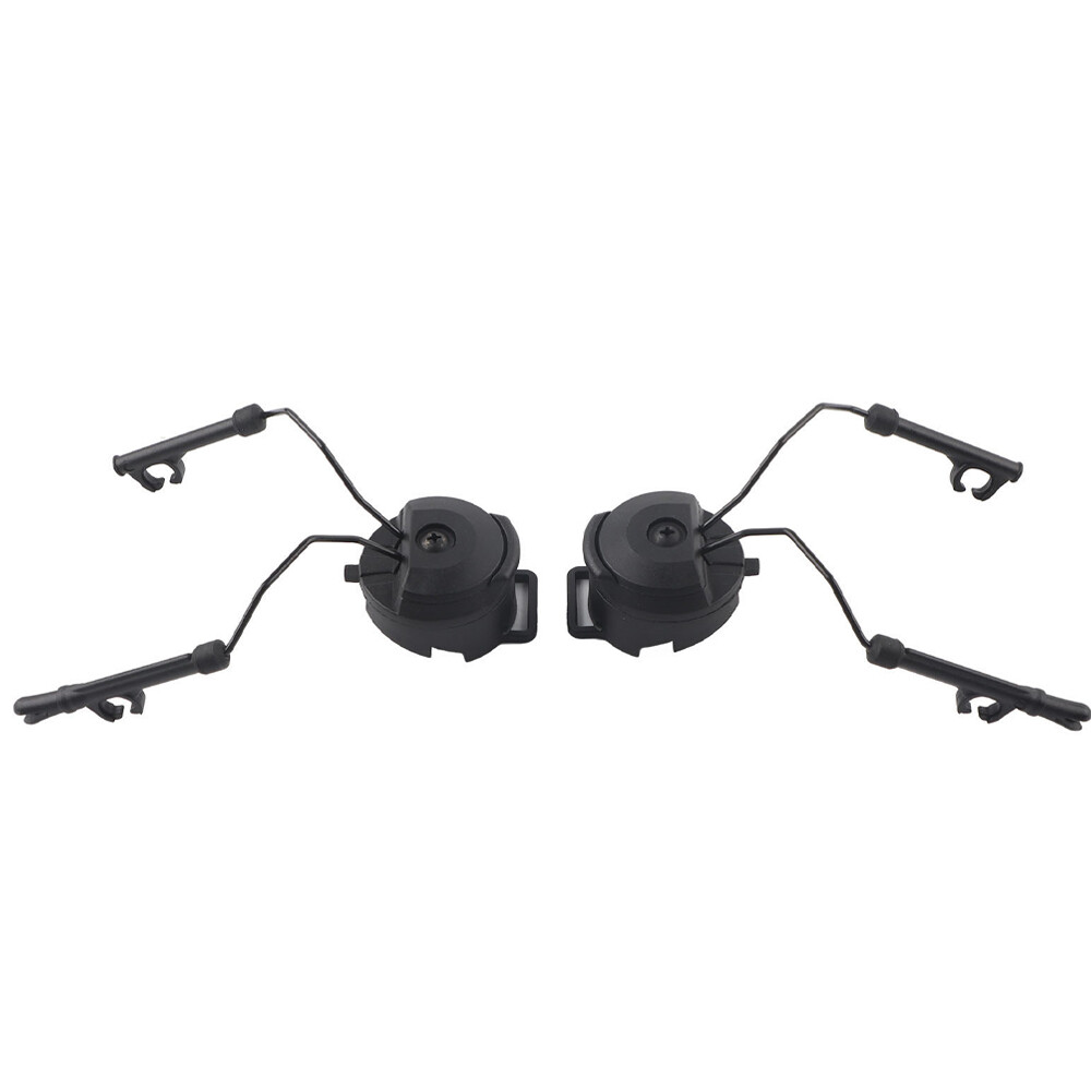 Black Tactical Military Headset ARC Rail Adapter For FAST/MICH / Sordin Helmet 2