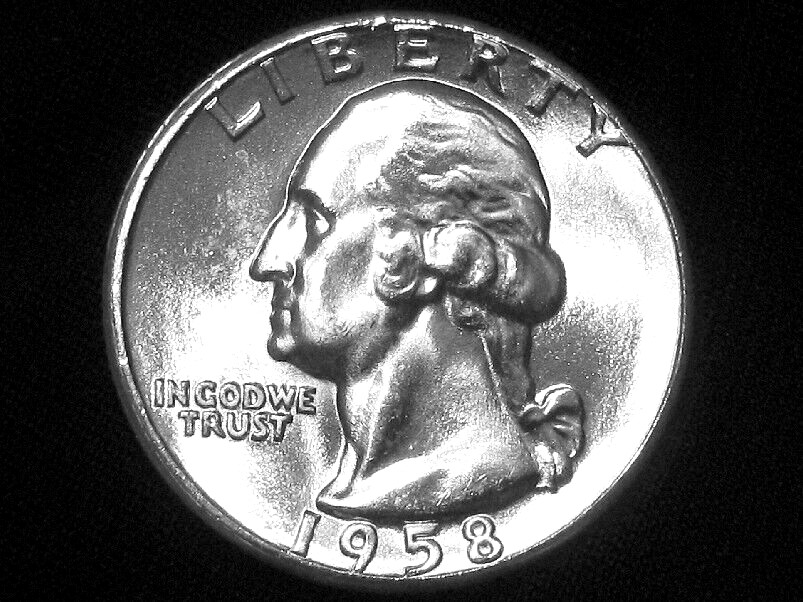 1958 Washington Quarter --- Gem Uncirculated