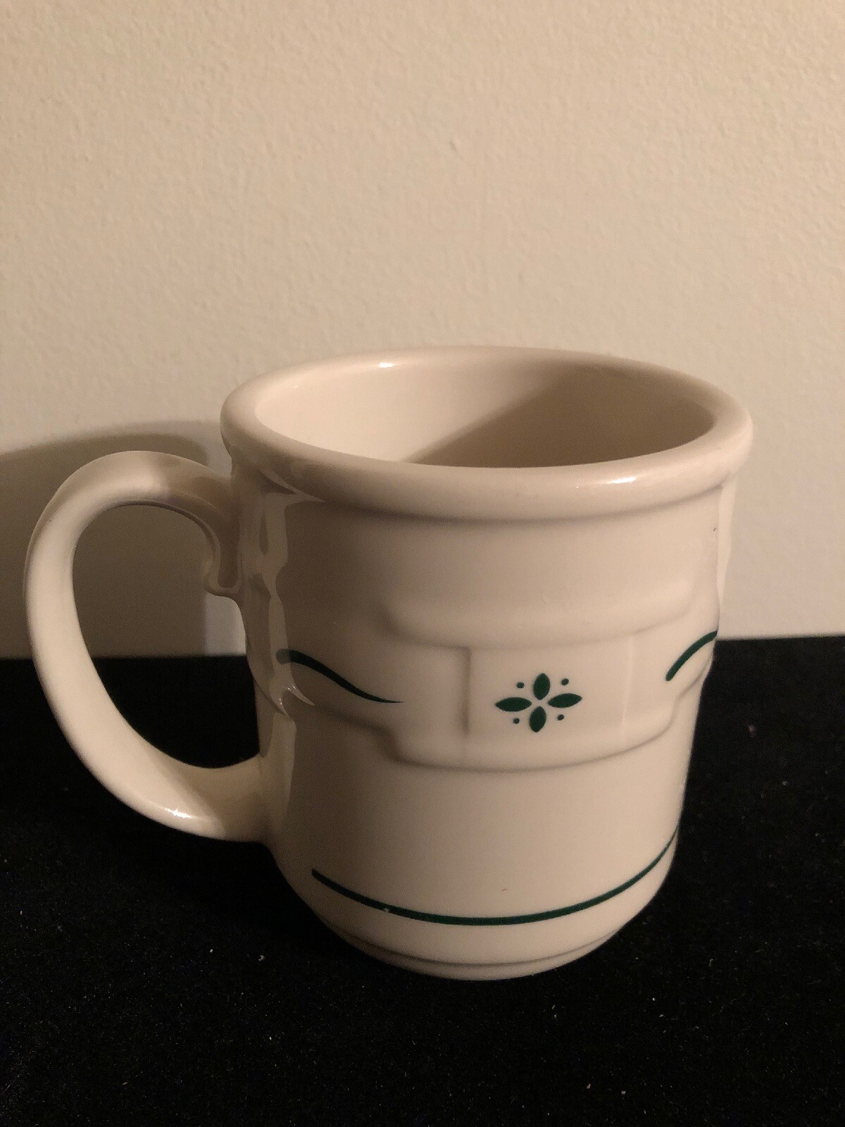 Longaberger Heritage Green Mug - Made In USA - NIB
