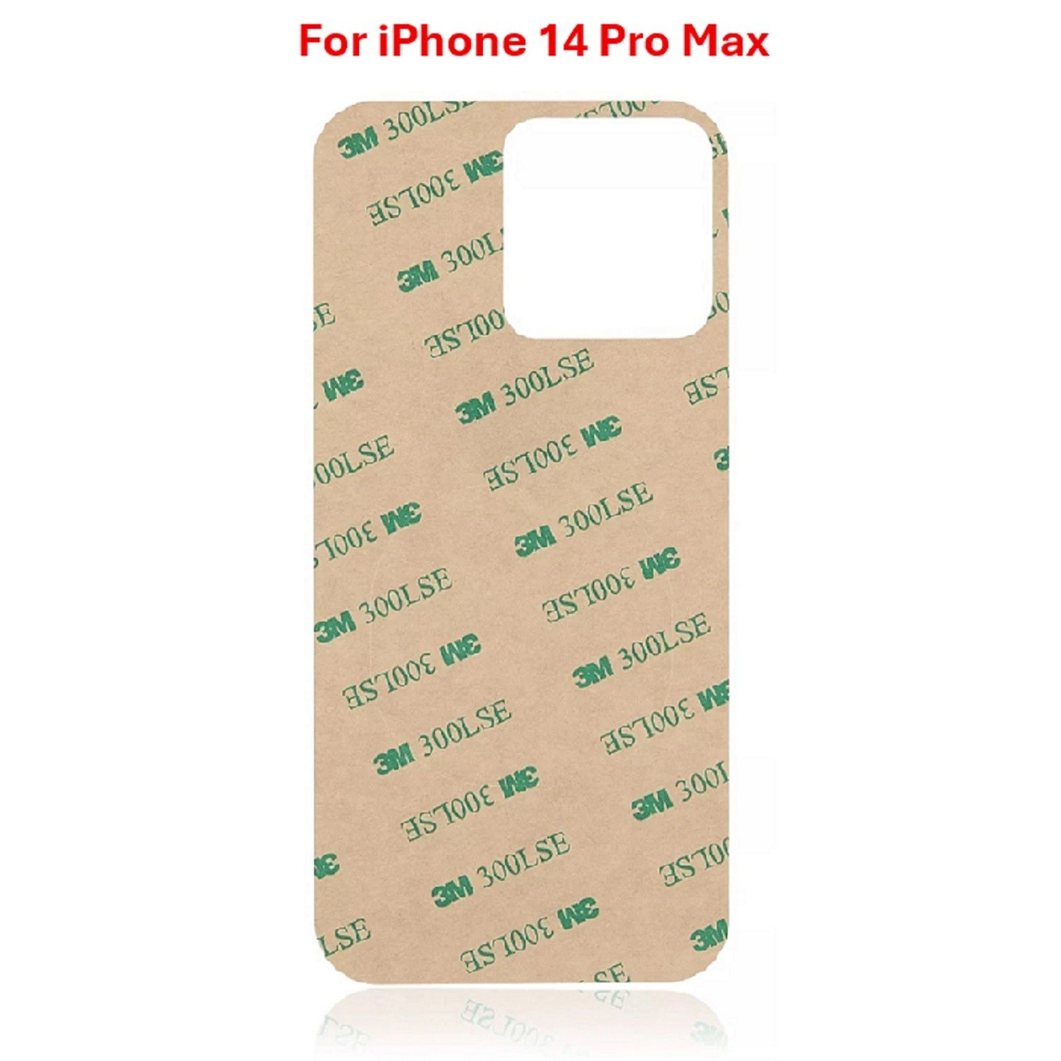 Back Glass Waterproof Frame Bezel Seal Tape 3M Adhesive For iPhone 14 Pro Max