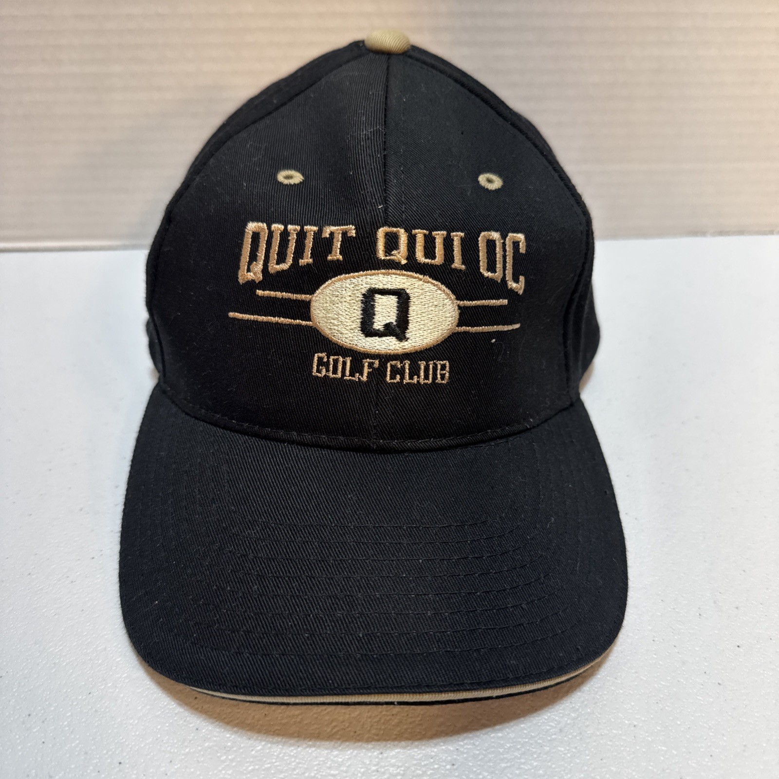 Quit Qui OC Golf Club Hat Baseball Cap Strapback Elkhart Lake WI